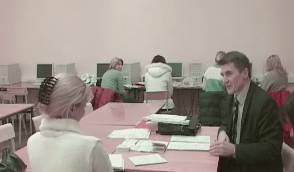 Доц. В.И.Андрианов ведет занятия