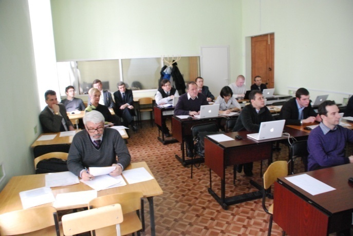 Заседание кафедры в 2013 году